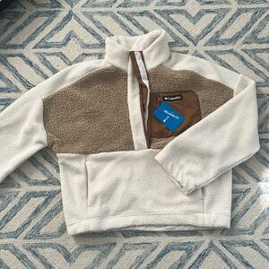 NWT Columbia, Medium, Half Snap Fleece pullover